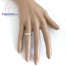 แหวนทองคำขาว แหวนเพชร แหวนคู่ แหวนแต่งงาน แหวนหมั้น- RC3097DWG